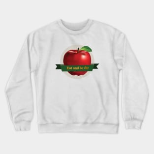 An Apple Crewneck Sweatshirt
